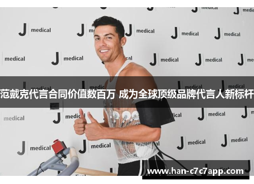 范戴克代言合同价值数百万 成为全球顶级品牌代言人新标杆 范戴克代言合同价值数百万 成为全球顶级品牌代言人新标杆